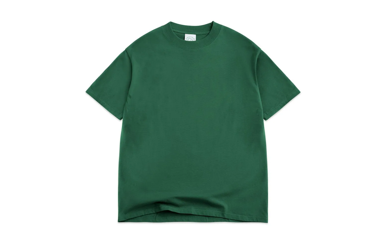 OVERSIZED BOX S/S TEE 7.5 OZ (ORGANIC) - CCSST250ORG DKGRN - DARK GREEN