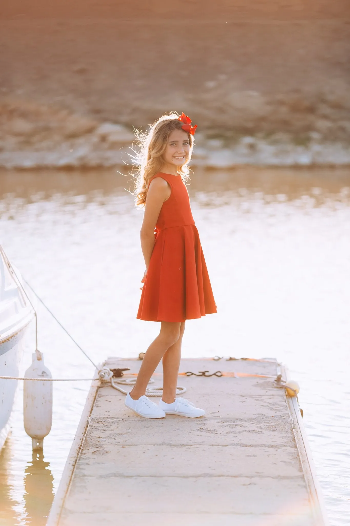 Party Time Dress in Red