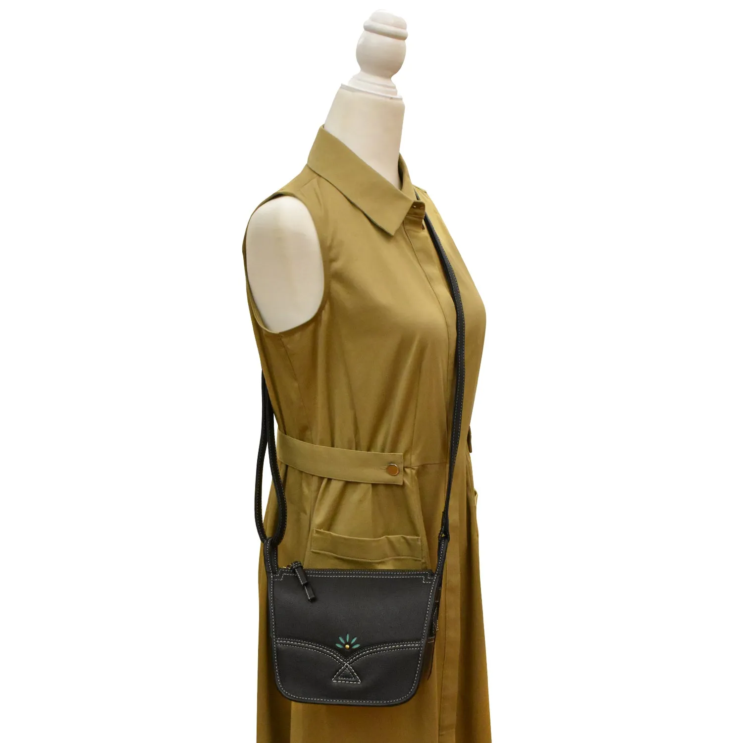 Phoenix Collection, Top Zip Mini Crossbody