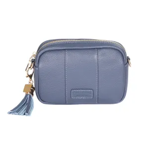 Pom Pom London City MINI Bag Slate Blue