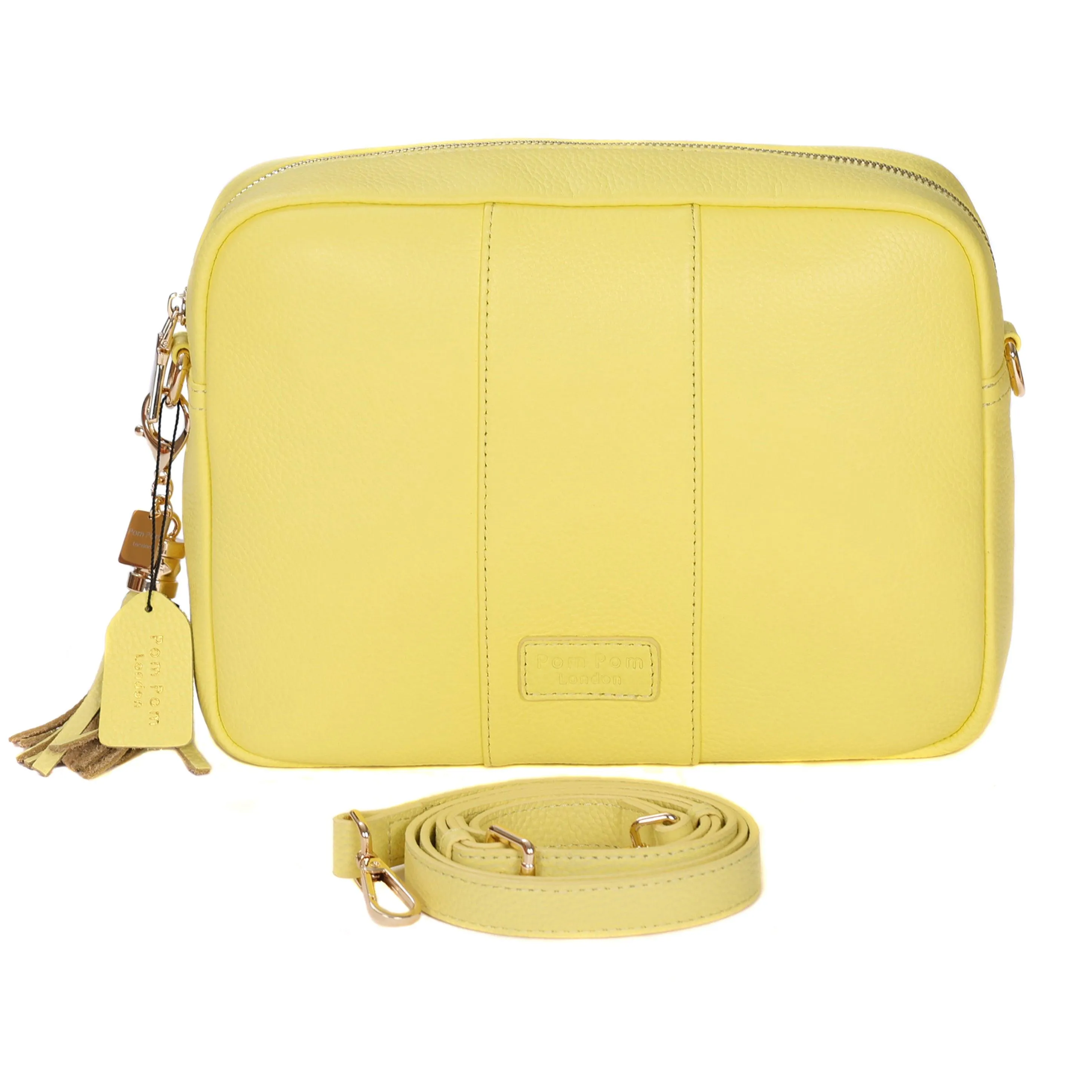 Pom Pom London City Plus Bag Sherbet Lemon