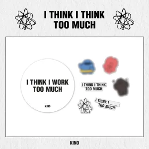 (PRE-ORDER) KINO - [I think I think too much] 1st CONCERT OFFICIAL MD LAPTOP SET (MOUSE PAD   STICKERS)