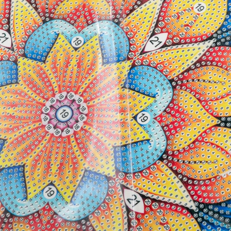 "Mandala" Crystal Art MDF Tray - 35cm x 25cm