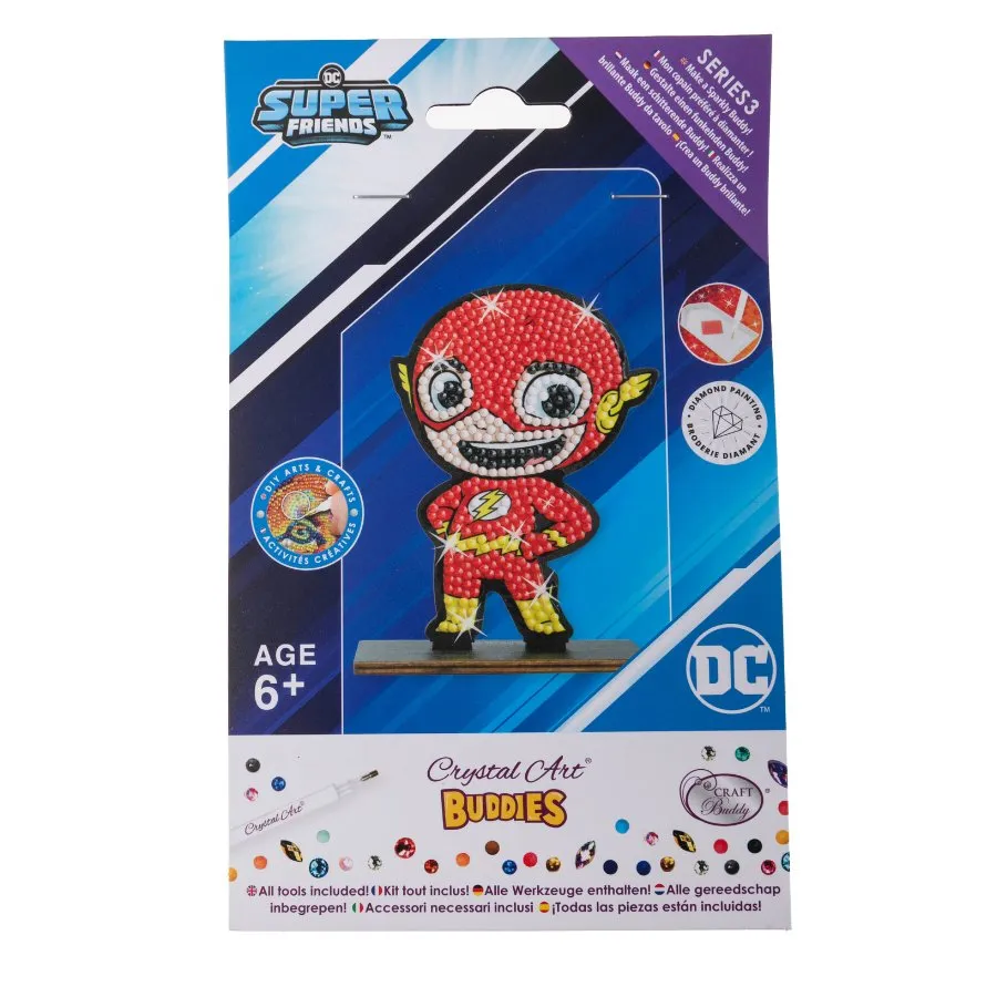 "The Flash" Crystal Art Buddies DC Series 3