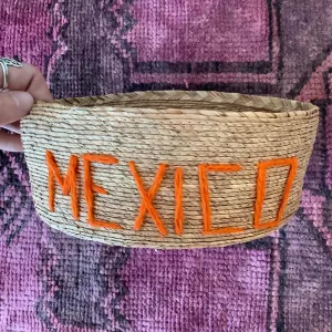 Raffia Mexico Basket