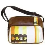 The Beatles Stripes Flight Bag