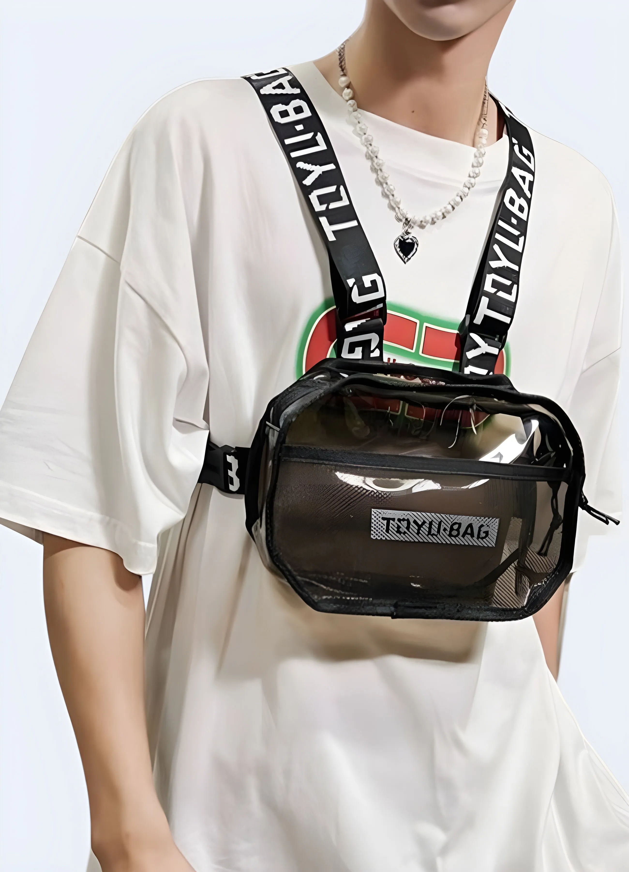 Transparent Chest Bag