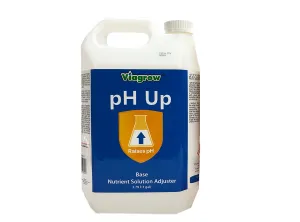 Viagrow 1 Gallon pH Up Liquid Nutrient Adjusting Solution - Base (EA)